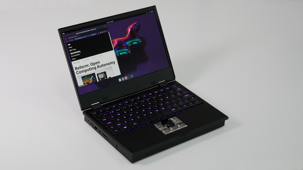 MNT Reform with RGB backlight - overview