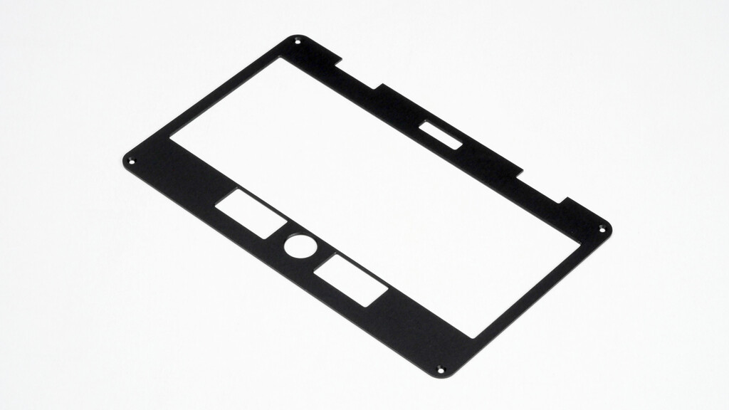 MNT Pocket Reform Keyboard Frame in black