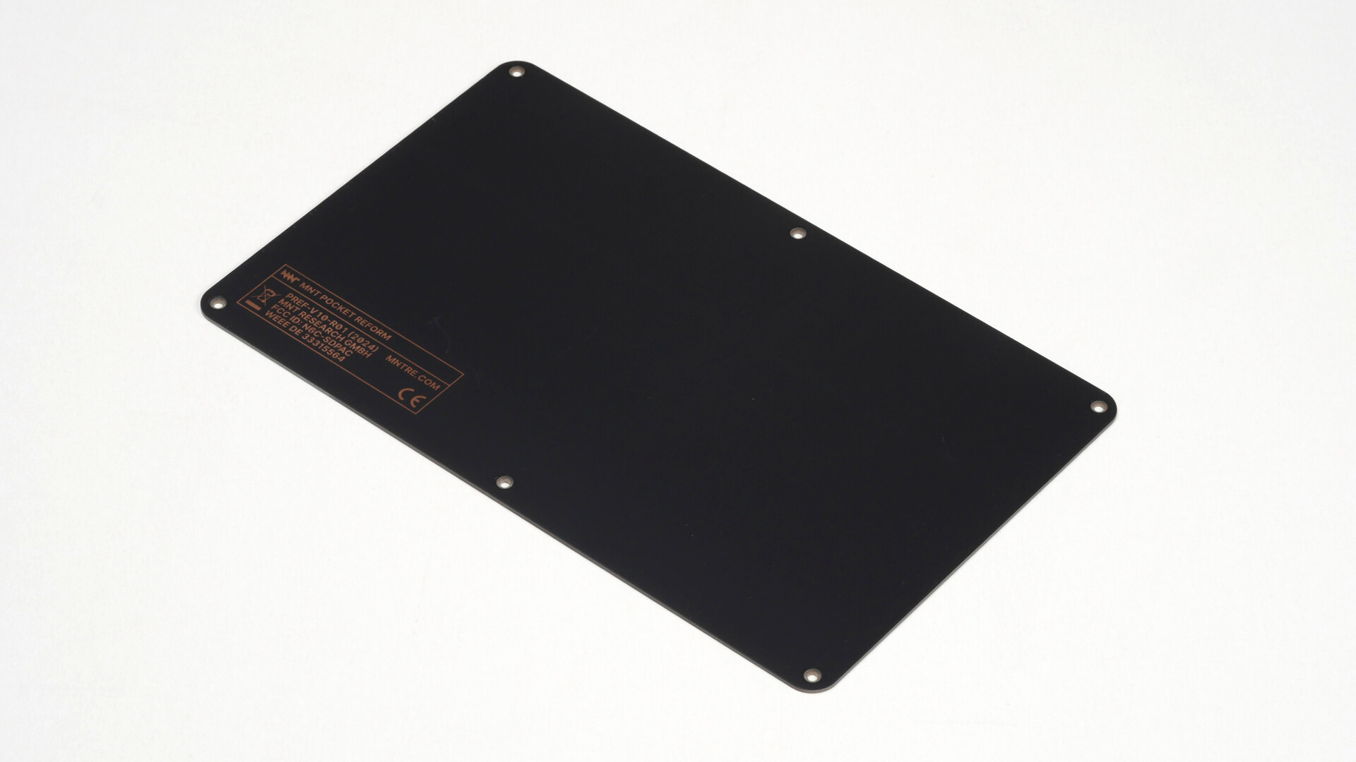 MNT Pocket Reform Bottom Back Cover in black