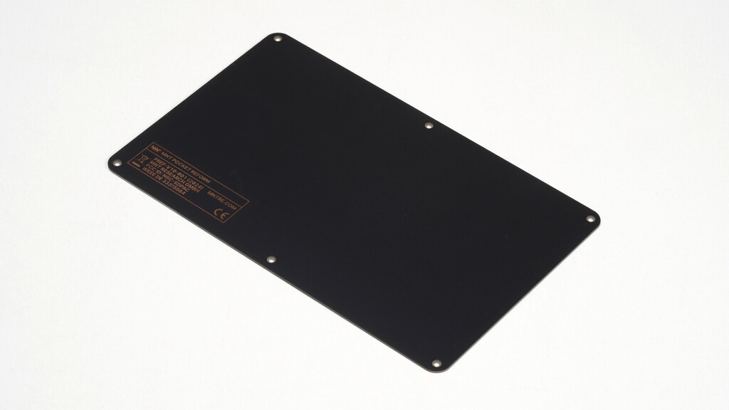 MNT Pocket Reform Bottom Back Cover in black